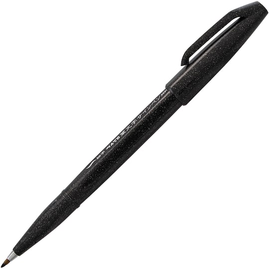 Pentel® Sign Pen® Black Ink Brush Tip Pens, 12ct.
